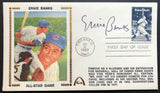 Ernie Banks Autographed 1983 All Star Honorary Captain Gateway Stamp Cachet Envelope - Chicago Cubs
