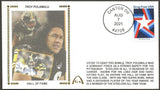 Troy Polamalu UN-Signed Hall Of Fame Gateway Stamp Envelope